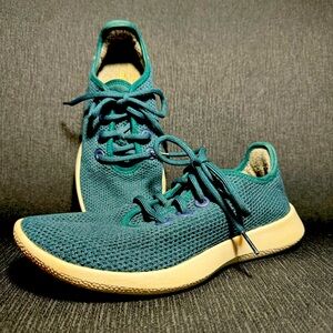 Allbirds Tree Runners, Emerald Blizzard, Women’s Size 8,‎ Pre-owned